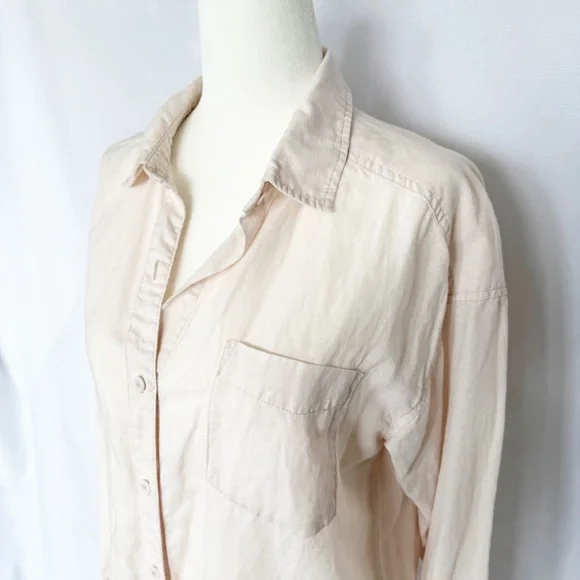 Splendid Button Down Shirt+Wide Leg Pants XS - Picture 5 of 12